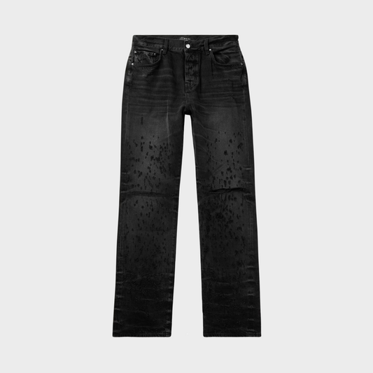 Amiri Shotgun Straight-Leg Distressed Jeans